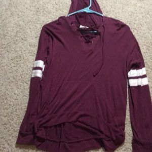 martin long sleeve with hoodie